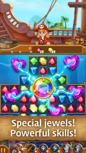 اسکرین شات بازی Jewels Ocean: Match3 Puzzle Adventure 3