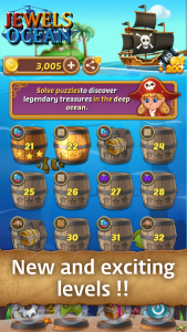 اسکرین شات 3 بازی Jewels Ocean