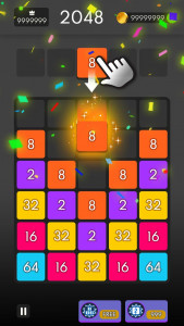 اسکرین شات بازی X2 Blocks - Merge Numbers 1