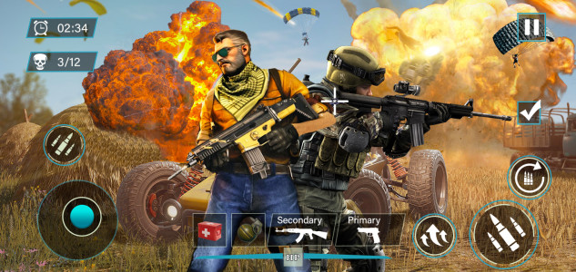اسکرین شات بازی FPS Modern Warfare OPS Game 3D 2