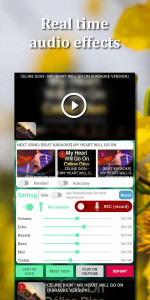 اسکرین شات 3 برنامه Sing karaoke record karaoke