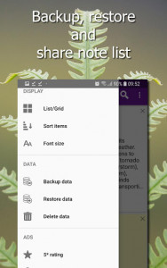 اسکرین شات برنامه Notes - notepad, notebook, color, sticky notes 4