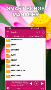 اسکرین شات برنامه Music player 3