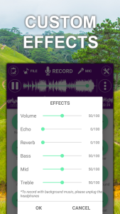 اسکرین شات 2 برنامه Voice changer sound effects