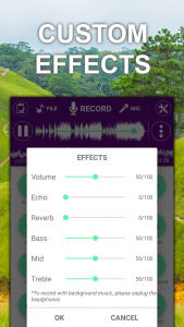 اسکرین شات برنامه Voice changer sound effects 2