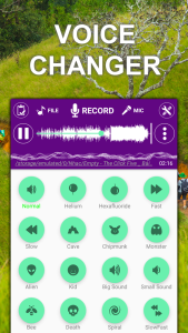 اسکرین شات 3 برنامه Voice changer sound effects