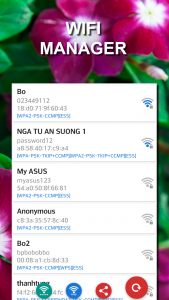 اسکرین شات برنامه Wifi Password Recovery 2