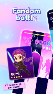 اسکرین شات 5 بازی Kpop Piano Beats - Music Game