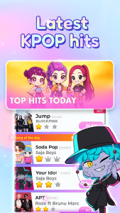 اسکرین شات 2 بازی Kpop Piano Beats - Music Game
