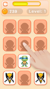 اسکرین شات 8 بازی Boys Ninja Coloring & Memory