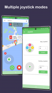 اسکرین شات برنامه Fake GPS Location And Joystick 3