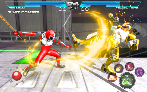 اسکرین شات بازی Hero Dino Fight Ninja Samurai 4