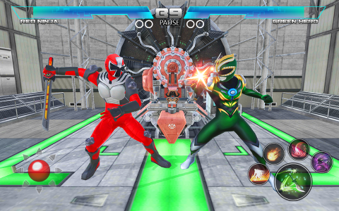 اسکرین شات بازی Hero Dino Fight Ninja Samurai 8
