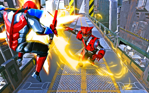 اسکرین شات بازی Hero Dino Fight Ninja Samurai 1