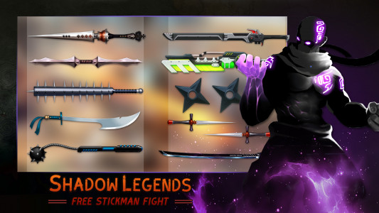 اسکرین شات بازی Shadow legends stickman fight 5