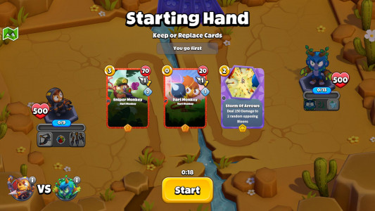 اسکرین شات 3 بازی Bloons Card Storm