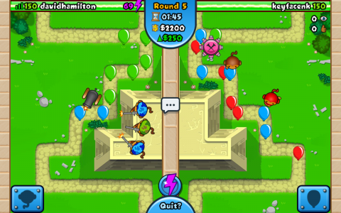 اسکرین شات بازی Bloons TD Battles 2