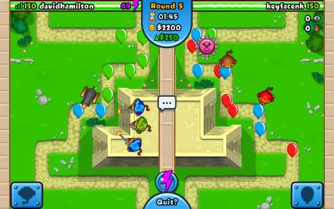 اسکرین شات 2 بازی Bloons TD Battles