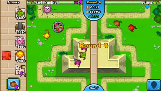 اسکرین شات بازی Bloons TD Battles 2