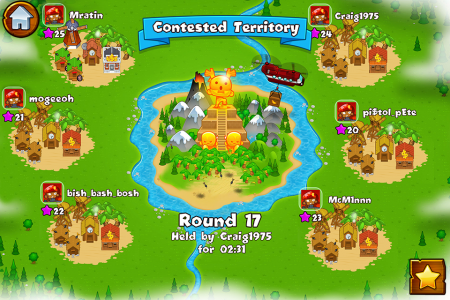 اسکرین شات بازی Bloons Monkey City 4