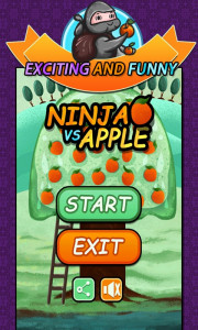 اسکرین شات بازی Ninja VS Apple 4