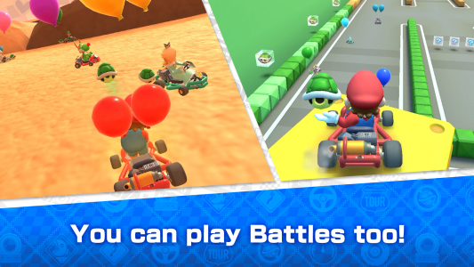 اسکرین شات بازی Mario Kart Tour 1