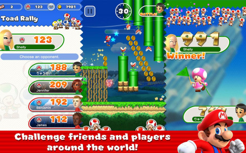 اسکرین شات بازی Super Mario Run 4