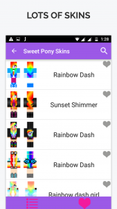 اسکرین شات برنامه Sweet Pony Skin for Minecraft 4