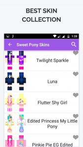 اسکرین شات برنامه Sweet Pony Skin for Minecraft 2