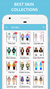 اسکرین شات برنامه Girl Skins for Minecraft 2
