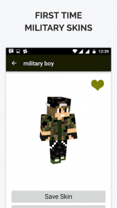 اسکرین شات برنامه Military Skin for Minecraft PE 1