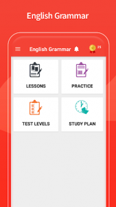 اسکرین شات برنامه English Grammar Learning Free Offline Grammar Book 2