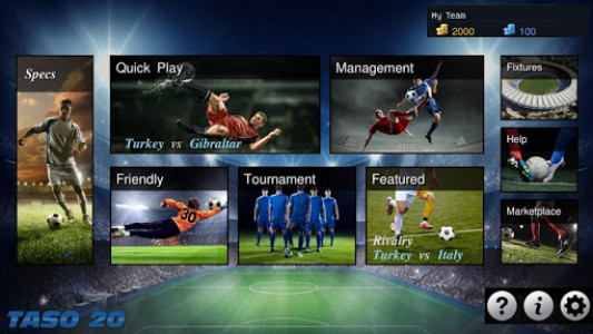 اسکرین شات بازی TASO 3D - Football Game 2020 3