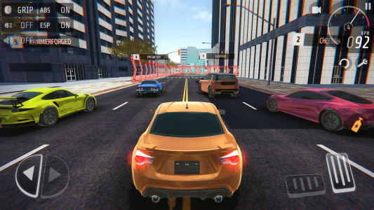 اسکرین شات 1 بازی Nitro Speed car racing games