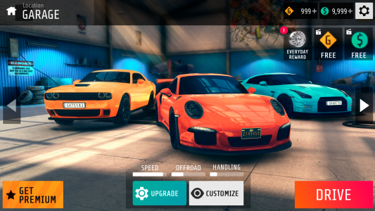 اسکرین شات بازی NS2 car racing game 3