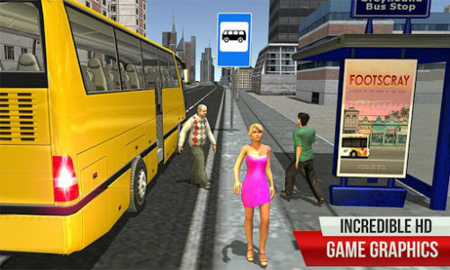 اسکرین شات بازی 3D Bus Driving 2018:Indian Bus Simulator Games 2