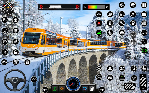 اسکرین شات برنامه City Train Games 3d Train Game 5