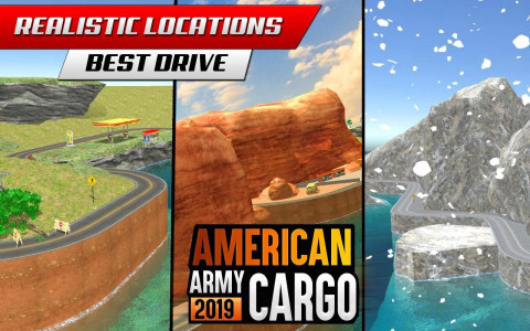 اسکرین شات برنامه US Army Truck Driver Sim 3D 3