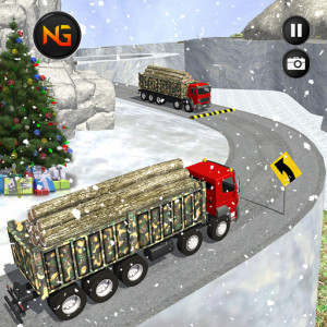 اسکرین شات برنامه US Army Truck Driver Sim 3D 1