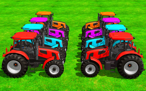 اسکرین شات برنامه Big Tractor Farmig Sim 3D 1