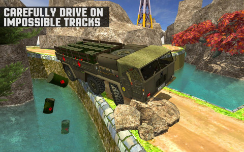 اسکرین شات بازی Offroad US Army Truck Driving 5