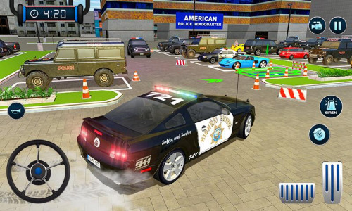 اسکرین شات بازی Car Game: Police Car Parking 2