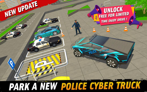 اسکرین شات بازی Car Game: Police Car Parking 5