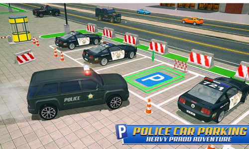 اسکرین شات بازی Car Game: Police Car Parking 3