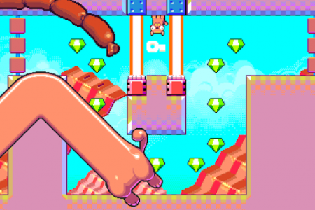 اسکرین شات بازی Silly Sausage in Meat Land 5