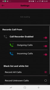اسکرین شات برنامه ضبط تماس خودکار | قوی 5
