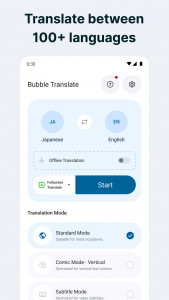 اسکرین شات 1 برنامه Bubble Screen Translate