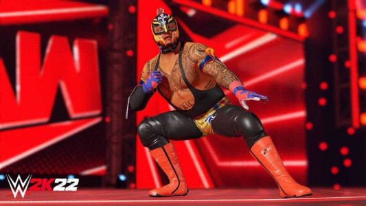 اسکرین شات بازی بازی کشتی کج 2022 ( WWE 2K22 ) 1