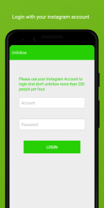 اسکرین شات برنامه Unfollow Easy 1