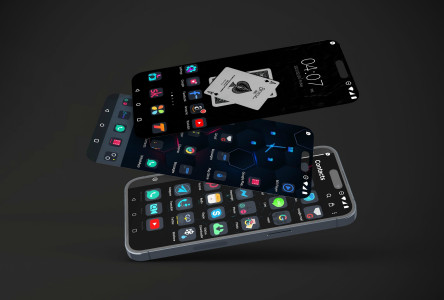 اسکرین شات 2 برنامه Black Theme
